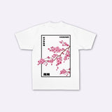 桜見 - ビッグサイズ日本製Tシャツ