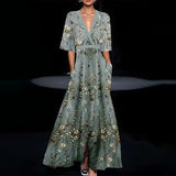 ロレーヌ | フラワープリントドレス