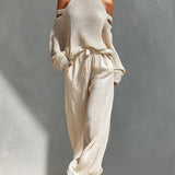 カミラ | 女性のためのモダンなニットとリネンのセット