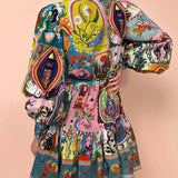Freya™ プリーツ入りドレス（ストリング付き）