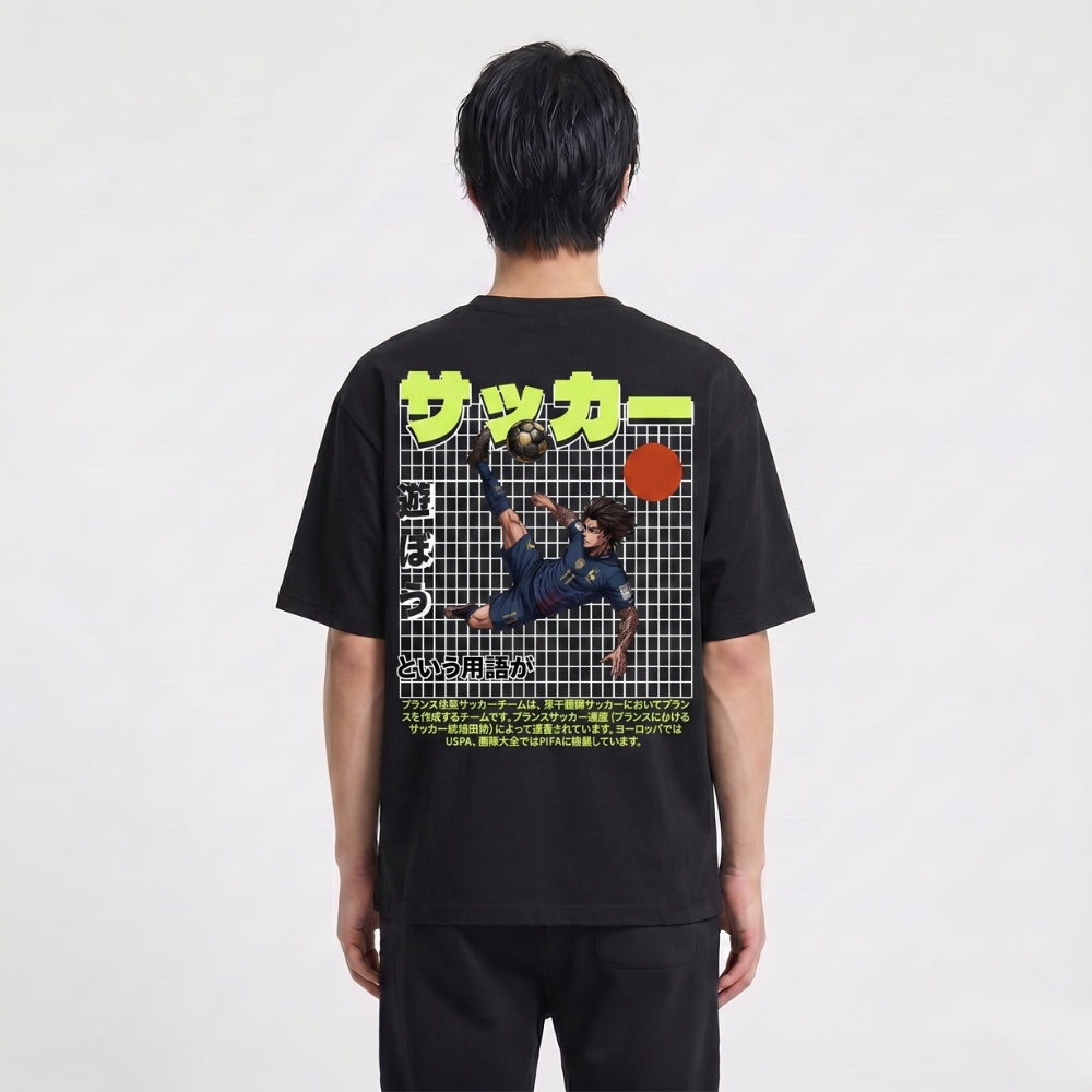 フランス ワールドカップ 26 - 日本製オーバーサイズTシャツ