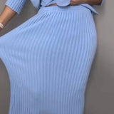 デボラ | リブニットスカートセット
