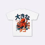 オクトパス - ビッグサイズ日本製Tシャツ