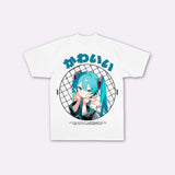 かわいい - オーバーサイズ日本風Tシャツ