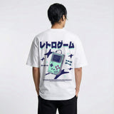 レトロゲーム - 日本製オーバーサイズTシャツ