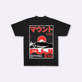 富士 - 日本製オーバーサイズTシャツ