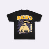 おにぎり - ビッグサイズの日本製Tシャツ