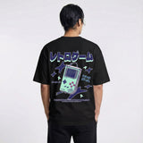 レトロゲーム - 日本製オーバーサイズTシャツ