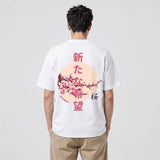 桜 - オーバーサイズ日本風Tシャツ
