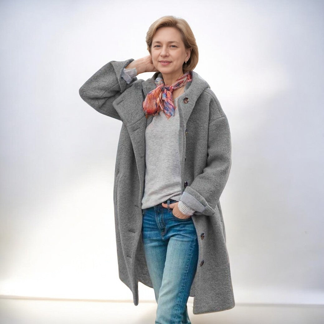 ルナ™ エlegantで長い冬のコート