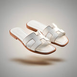 女性用サンダル | レザー、夏用 | 快適