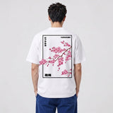 桜見 - ビッグサイズ日本製Tシャツ