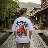 オクトパス - ビッグサイズ日本製Tシャツ