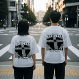 渋谷 - オーバーサイズ日本製Tシャツ