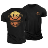 スマイリーと海の夏用Tシャツ