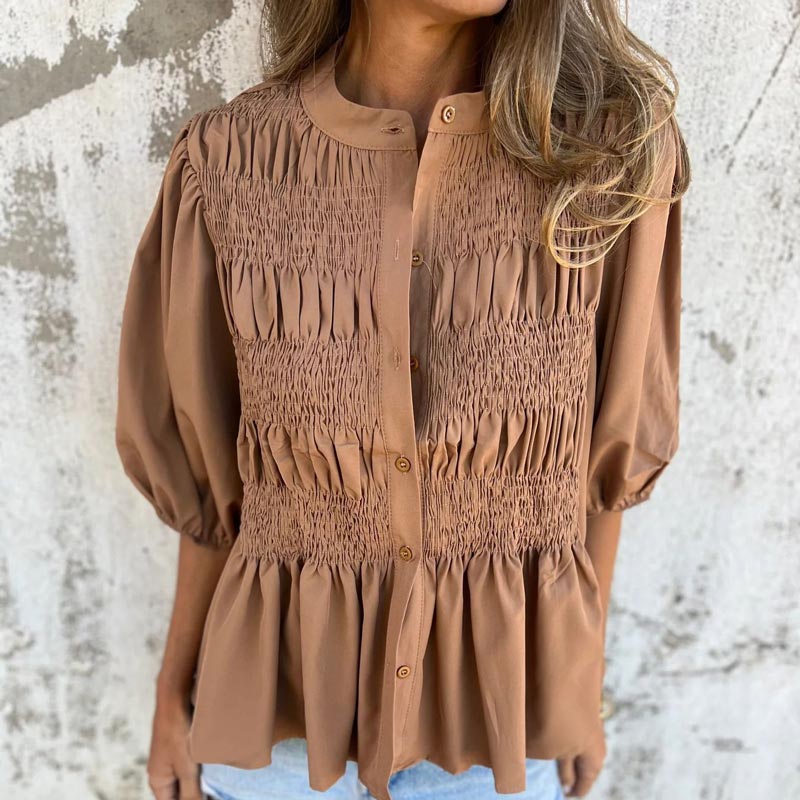 Aukje™ | イビサスタイルのシックなブラウス