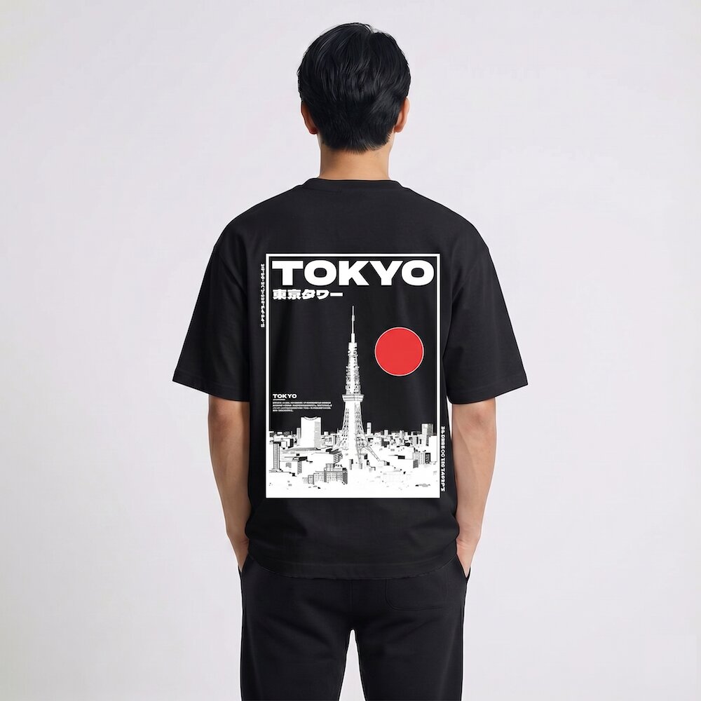 東京 - ビッグサイズ日本製Tシャツ